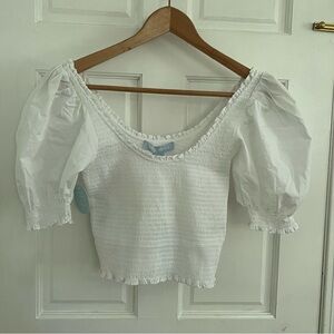 Hill House Aiko Top in white